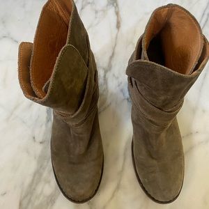 Fiorentini + Baker Boots, brown suede, size 39
